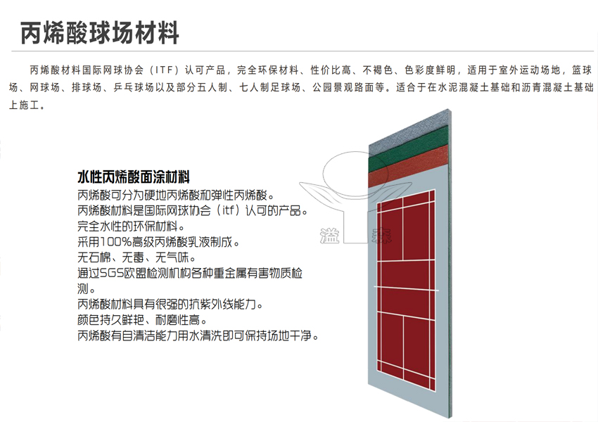 硬地网球场